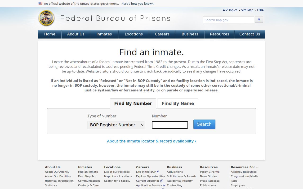 Federal custody locator compared with Effingham County sex offender records